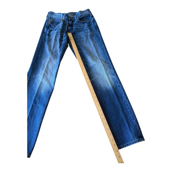 American Eagle Outfitters Men's Jeans Slim Straight 29x32 Medium Blue Denim - Picture 7 of 10